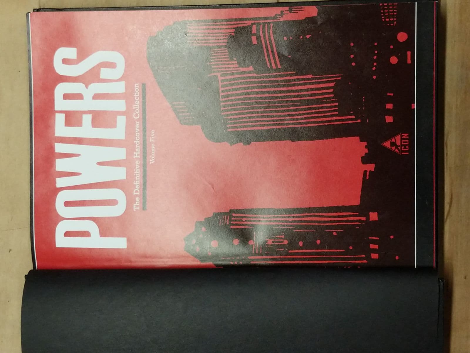 Powers: The Definitive Hardcover Collection, Volume Five by Brian Michael Bendis, Michael Avon Oeming - title page