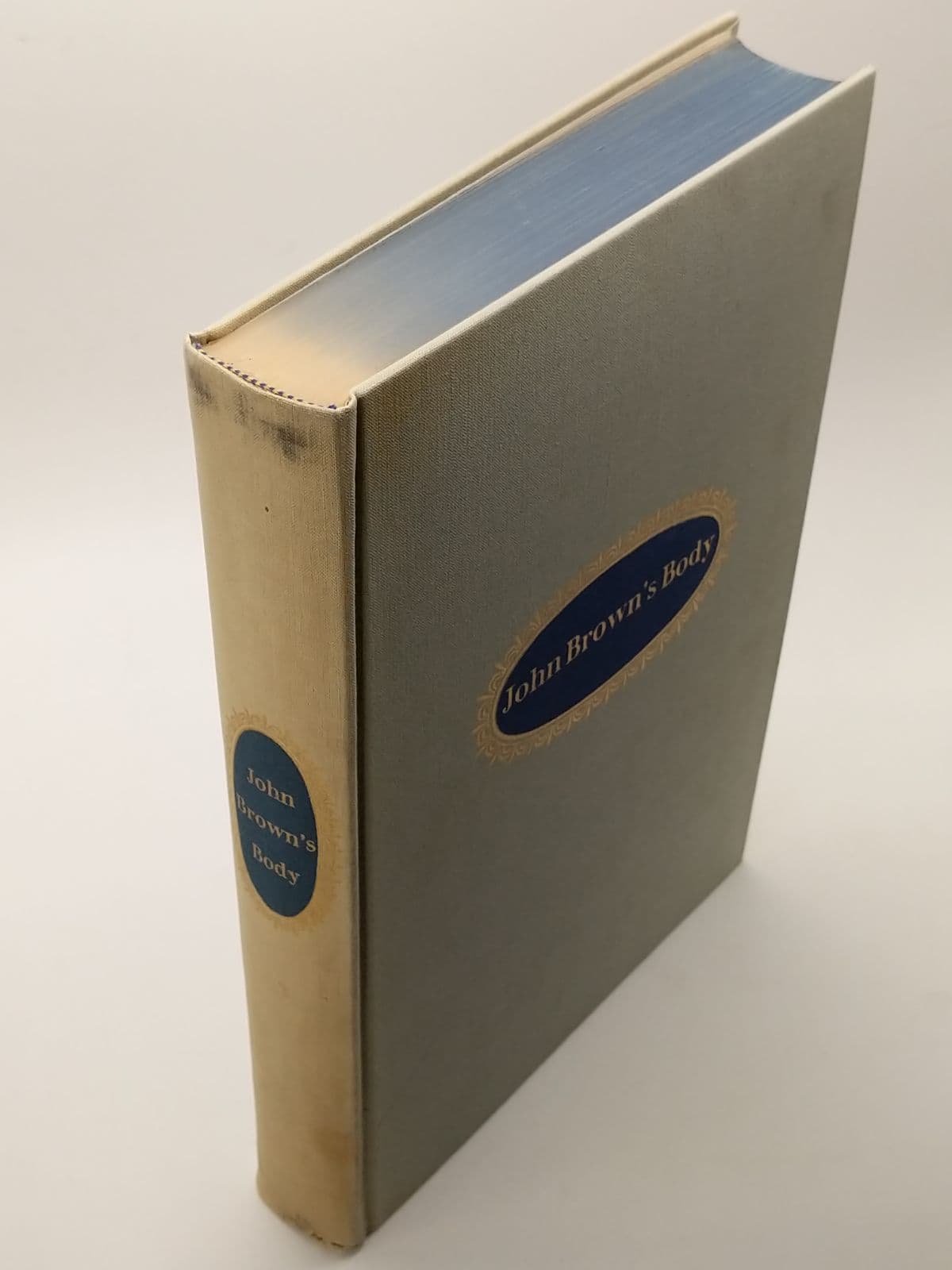 John Brown's Body by Stephen Vincent Benét - quarter view showing binding condition