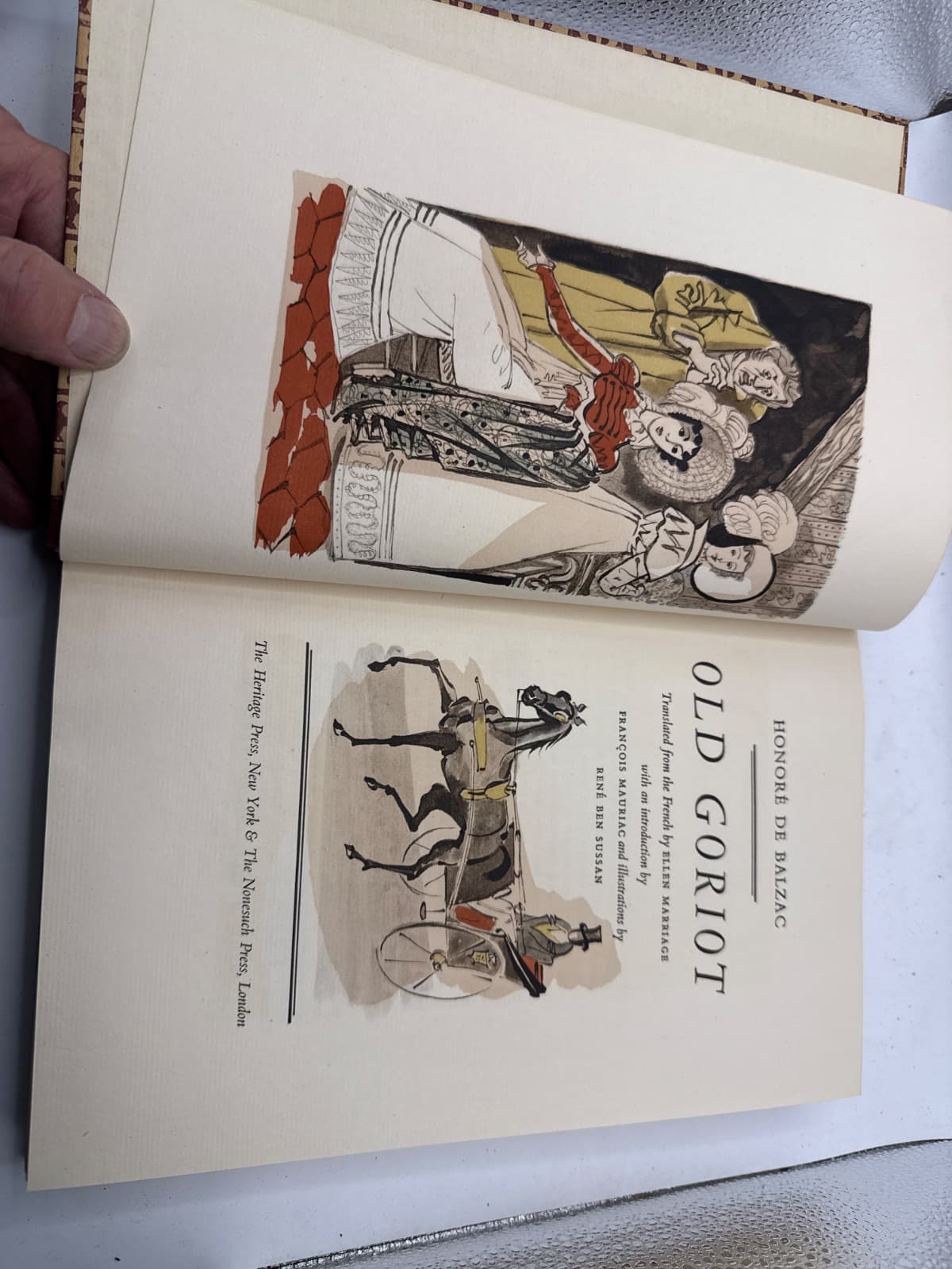 Old Goriot by Honoré de Balzac - title page