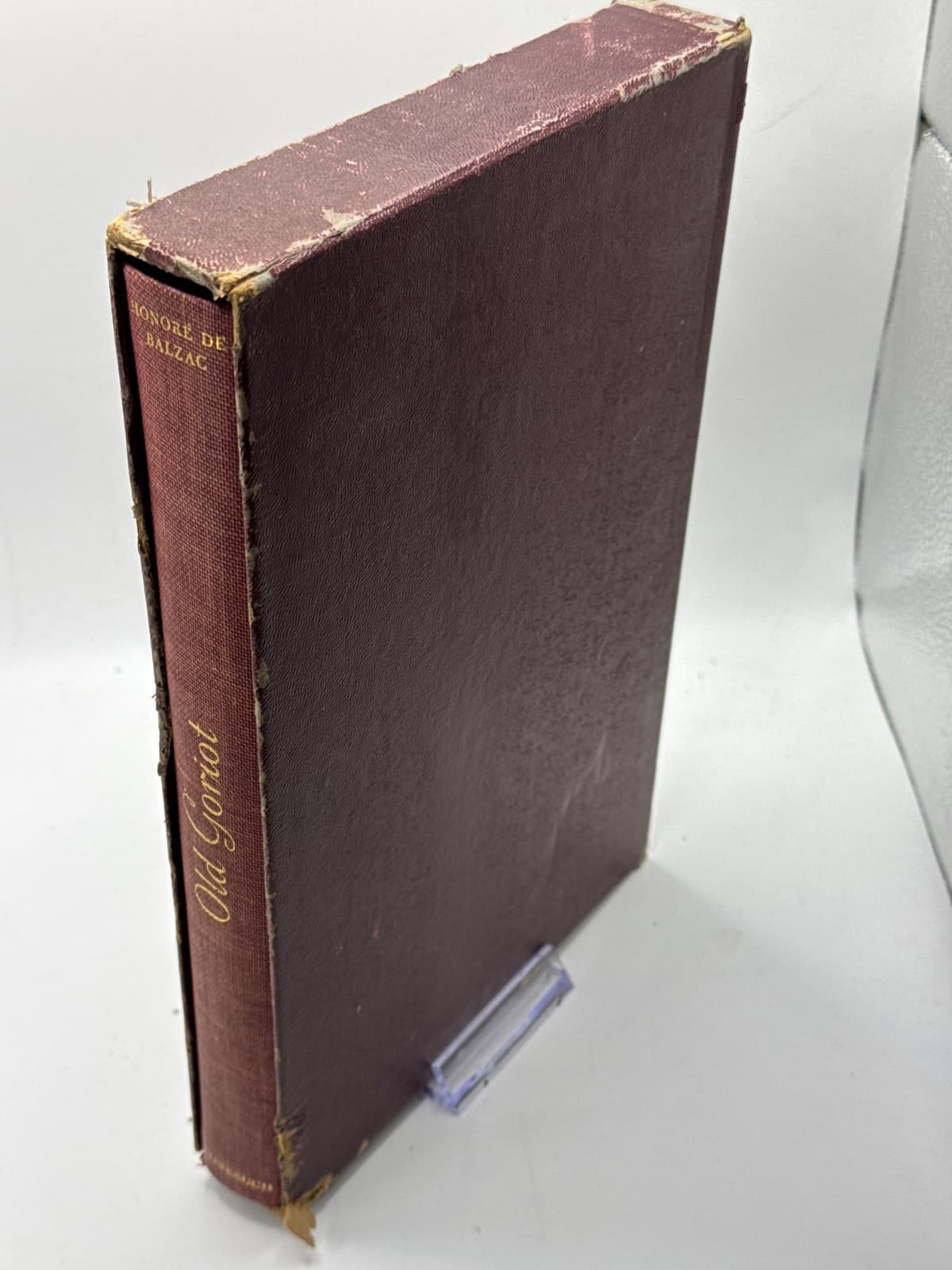 Old Goriot by Honoré de Balzac - quarter view showing binding condition