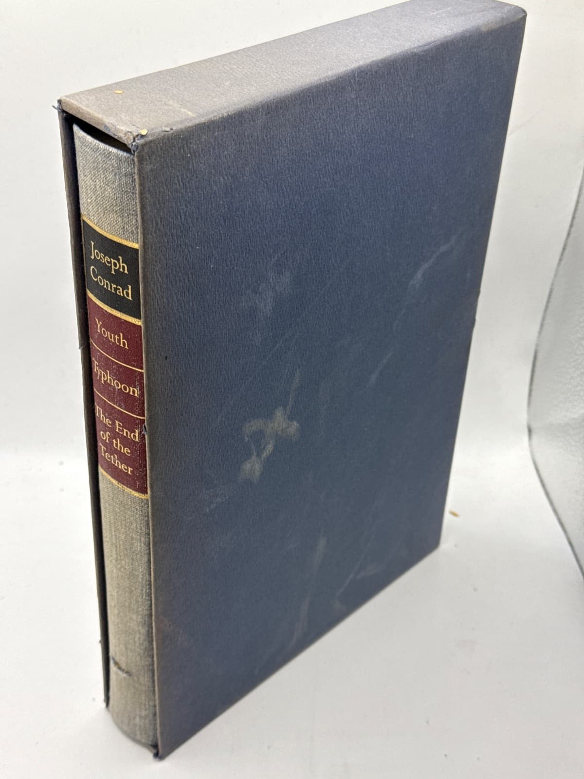 Youth, Typhoon, The End of the Tether by Joseph Conrad - quarter view showing binding condition