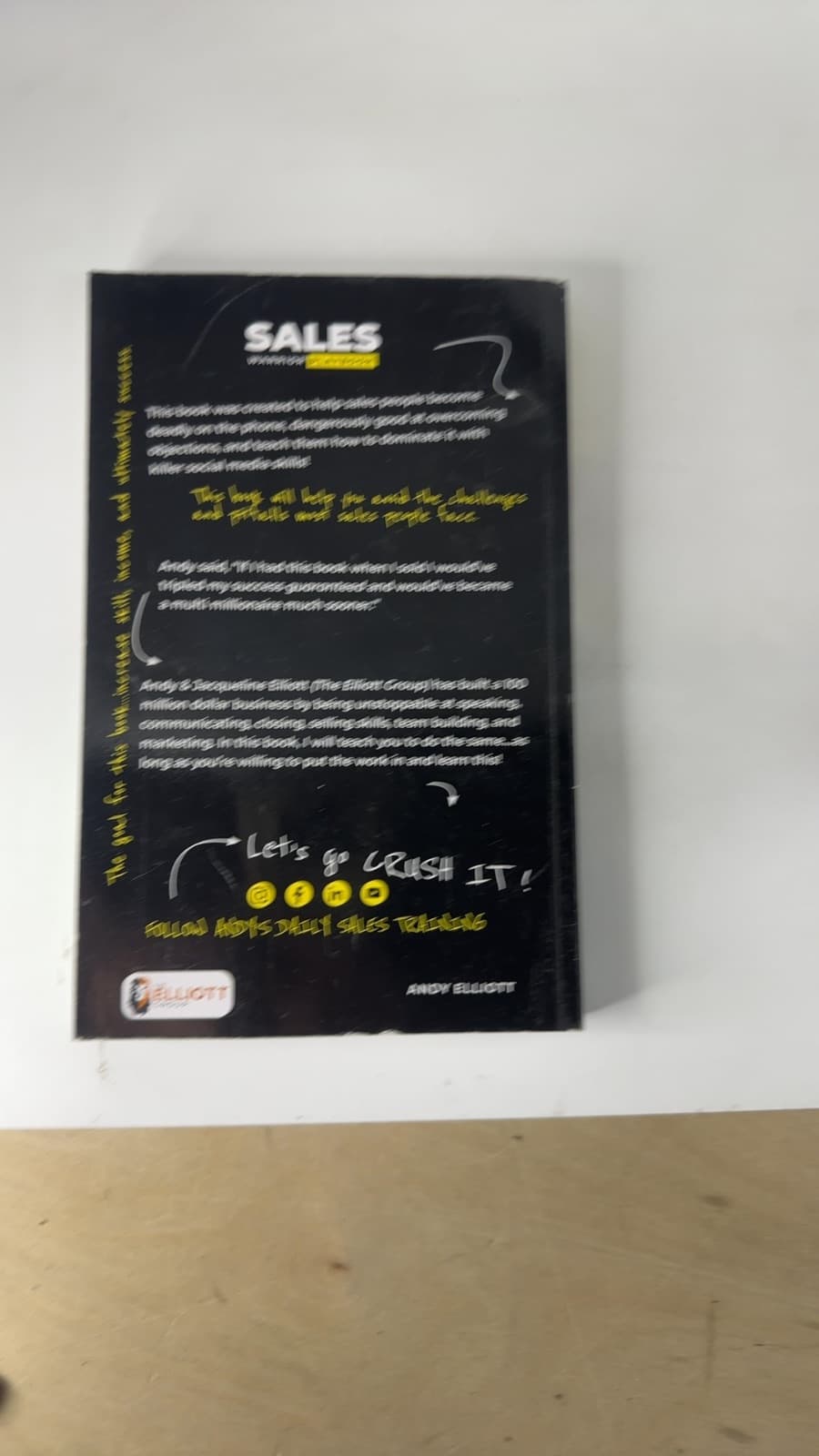Sales Warrior Playbook by Andy Elliott - additional view