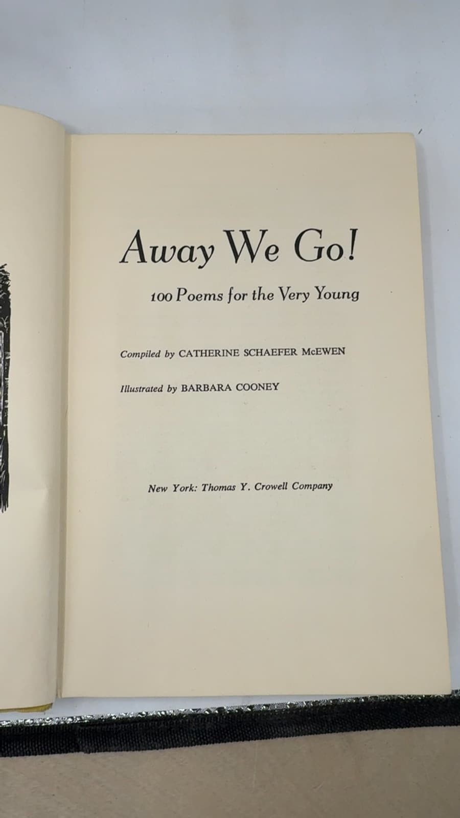 Away We Go! by Catherine Schaefer McEwen - title page