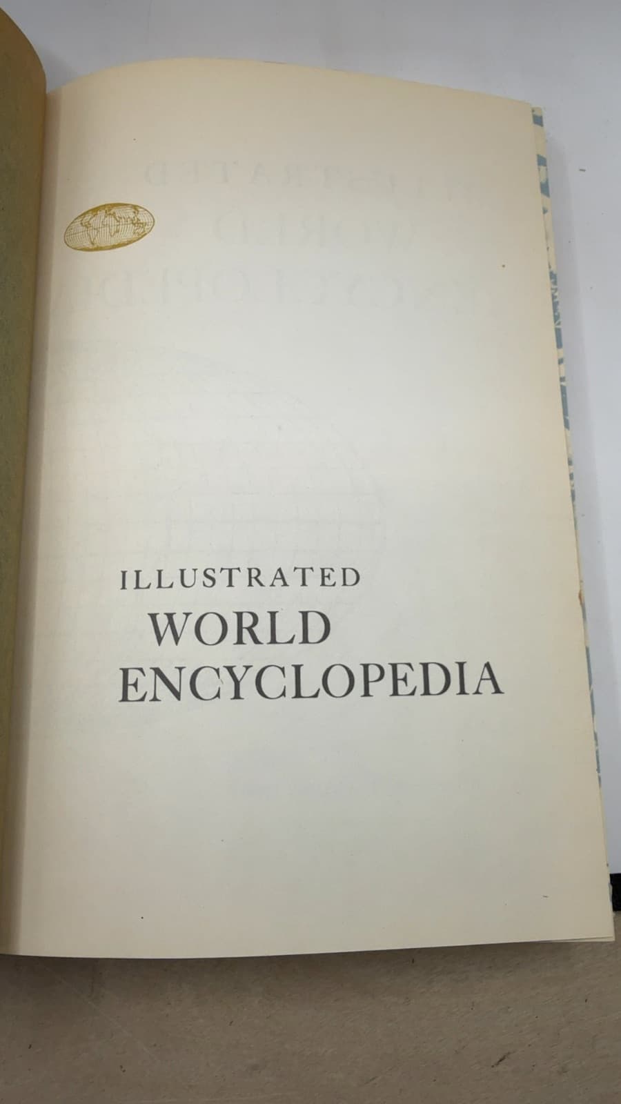 Illustrated World Encyclopedia by The National Lexicographic Board - title page