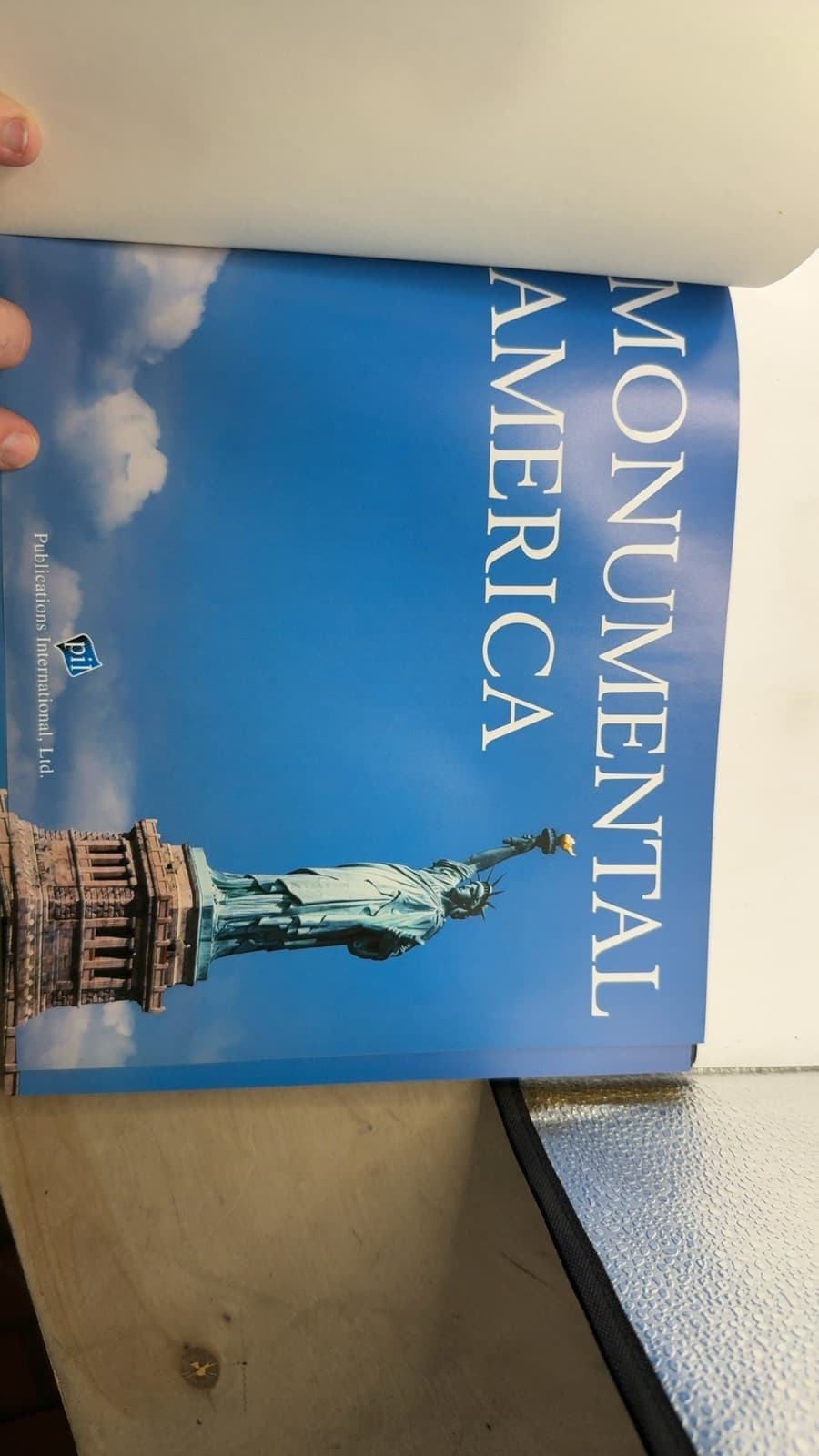 Monumental America: The Memorials and Statues That Celebrate U.S. History. Missing Coin by Lisa Brooks - title page