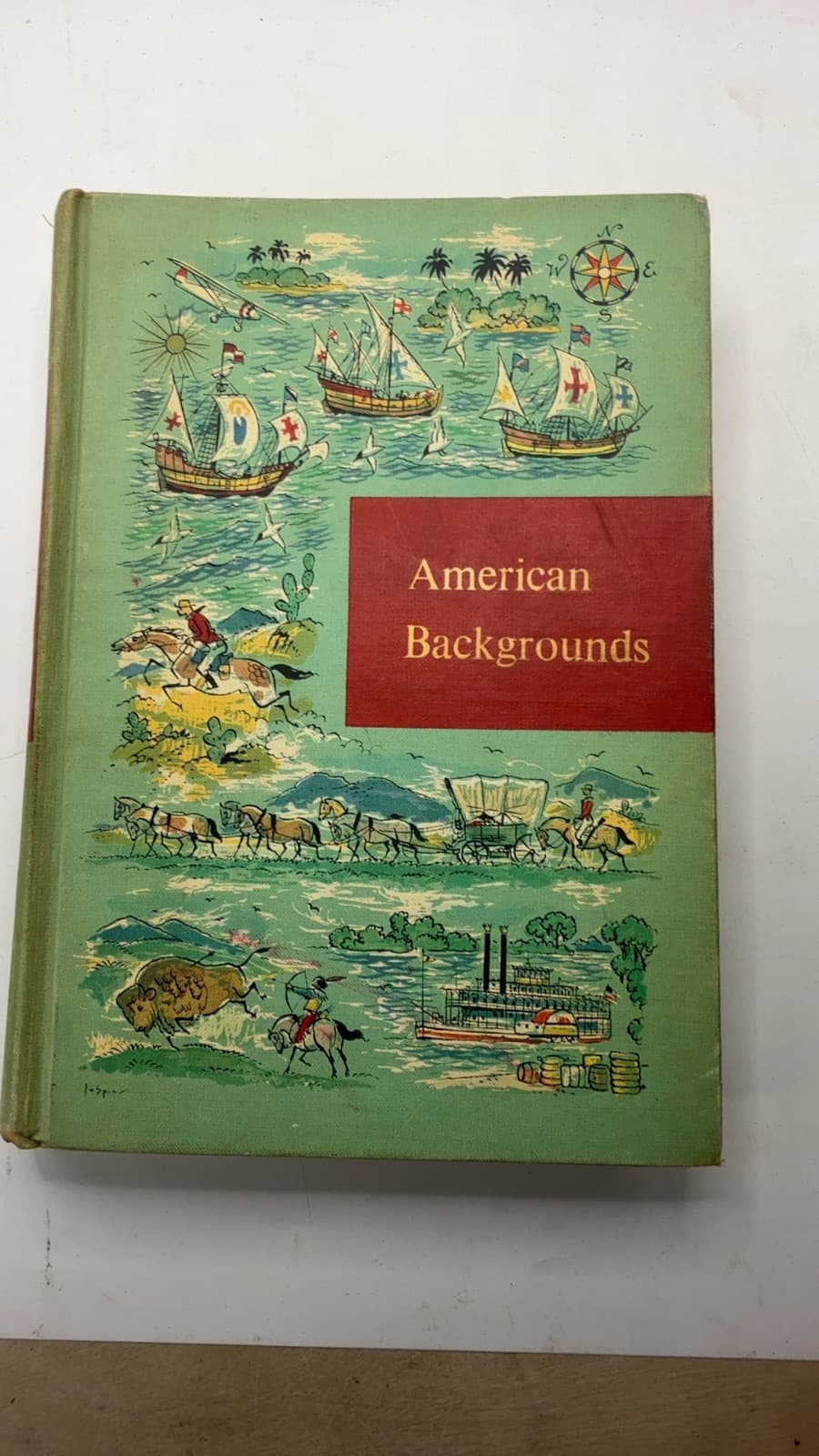 American Backgrounds by Edited by Nora Beust, Phyllis Fenner, Bernice E. Leary, Mary Katharine Reely, Dora V. Smith - front cover