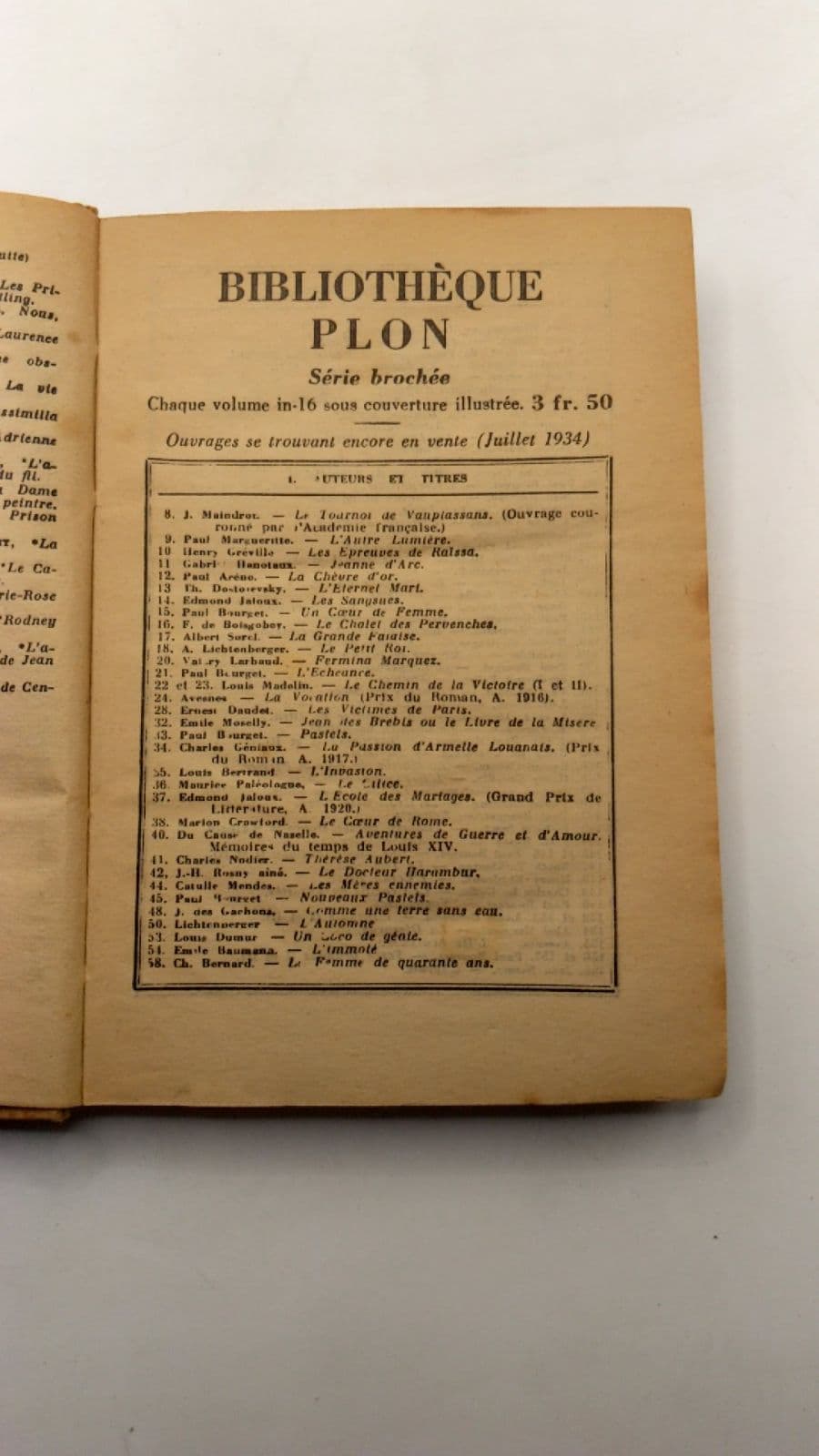 L'Amour et la Mort de Jean Pradeau by Charles Silvestre - title page