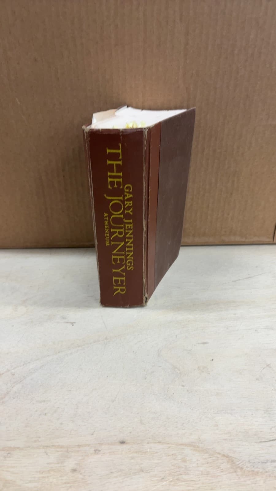 THE Journeyer by Gary Jennings - front cover