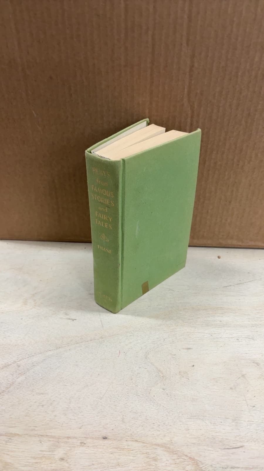 Plays from Famous Stories and Fairy Tales by Adele Thane - front cover