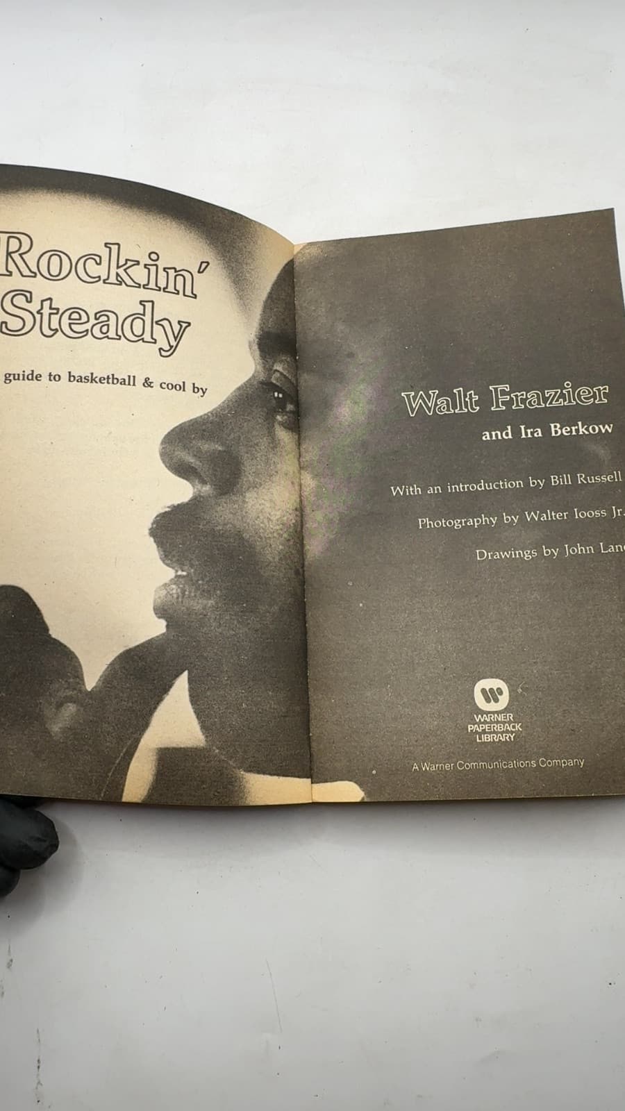 Rockin' Steady by Walt Frazier and Ira Berkow - title page