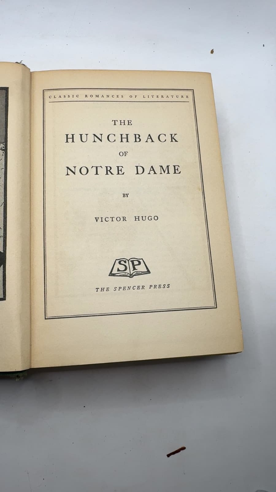 The Hunchback of Notre Dame by Victor Hugo - title page