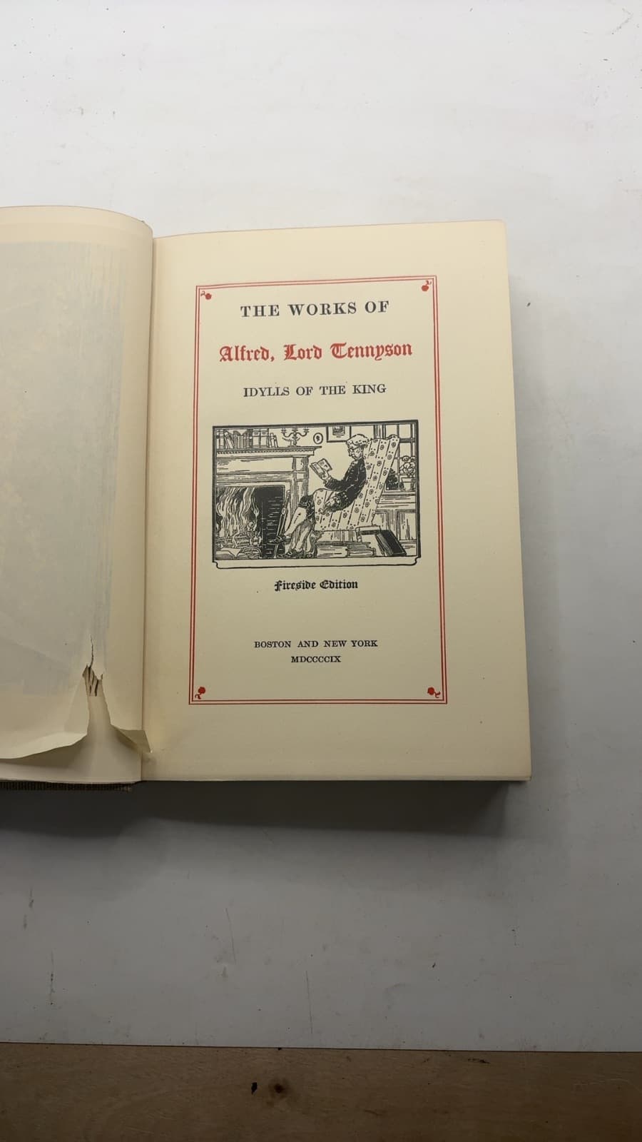 The Works of Alfred, Lord Tennyson: Idylls of the King by Alfred, Lord Tennyson - title page