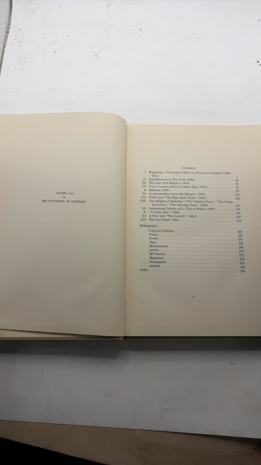 Fitz-James O'Brien by Francis Wolle - title page