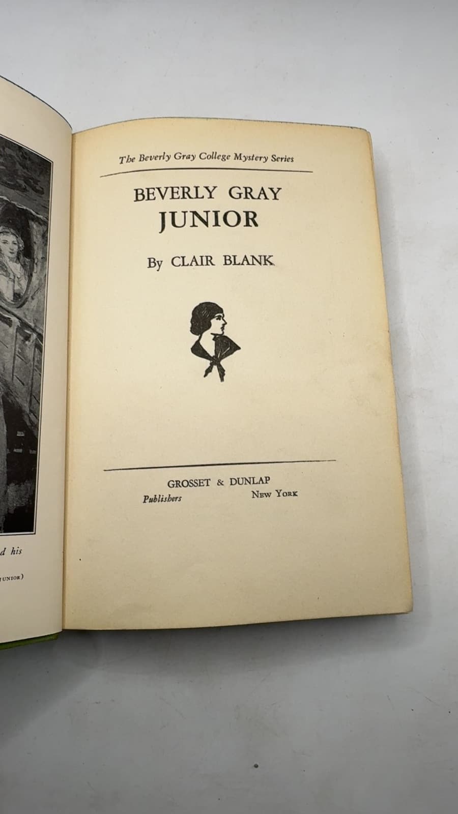 Beverly Gray Junior by Clair Blank - title page