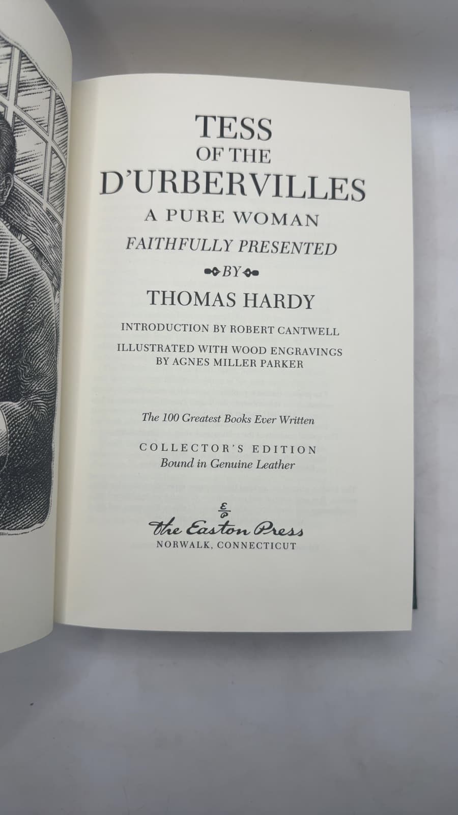 Tess of the d'Urbervilles by Thomas Hardy - title page