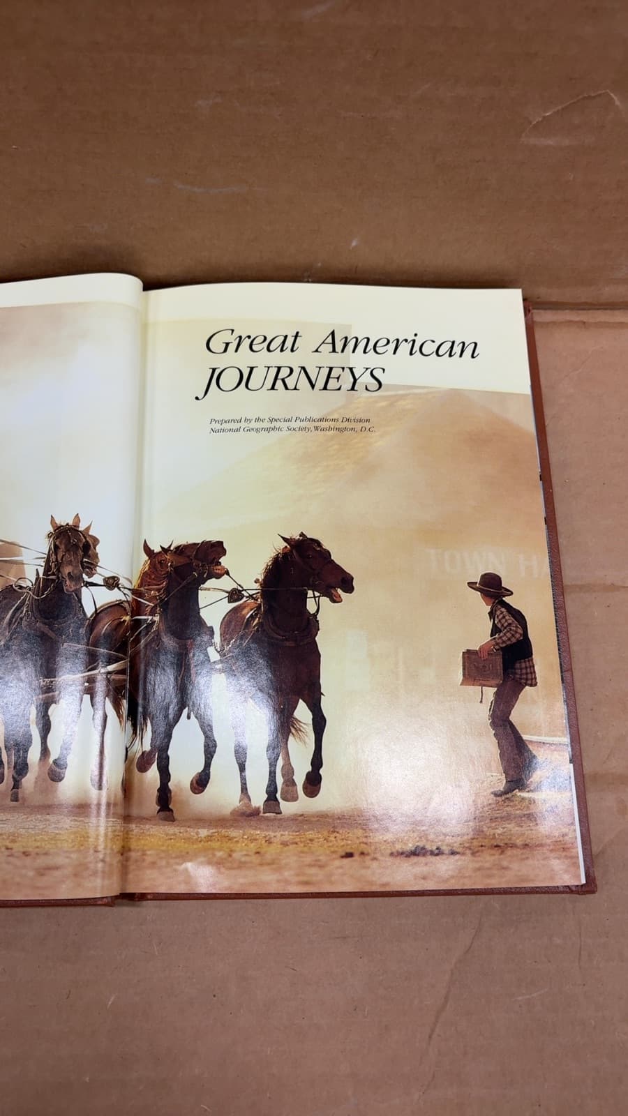 Great American Journeys by Tom Melham, Thomas O'Neill, Cynthia Russ Ramsay, Jennifer C. Urquhart - title page