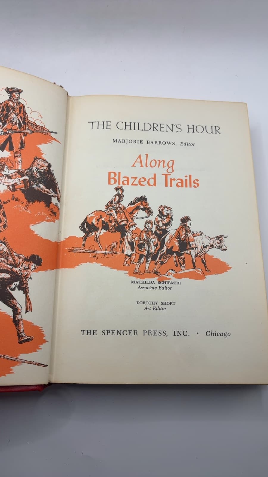 Along Blazed Trails by Marjorie Barrows, Editor - title page