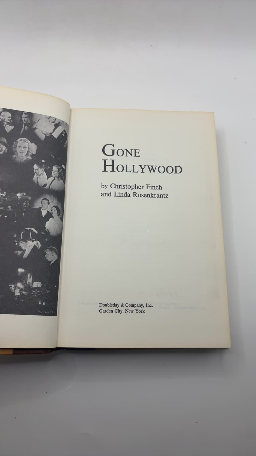 Gone Hollywood by Christopher Finch and Linda Rosenkrantz - title page