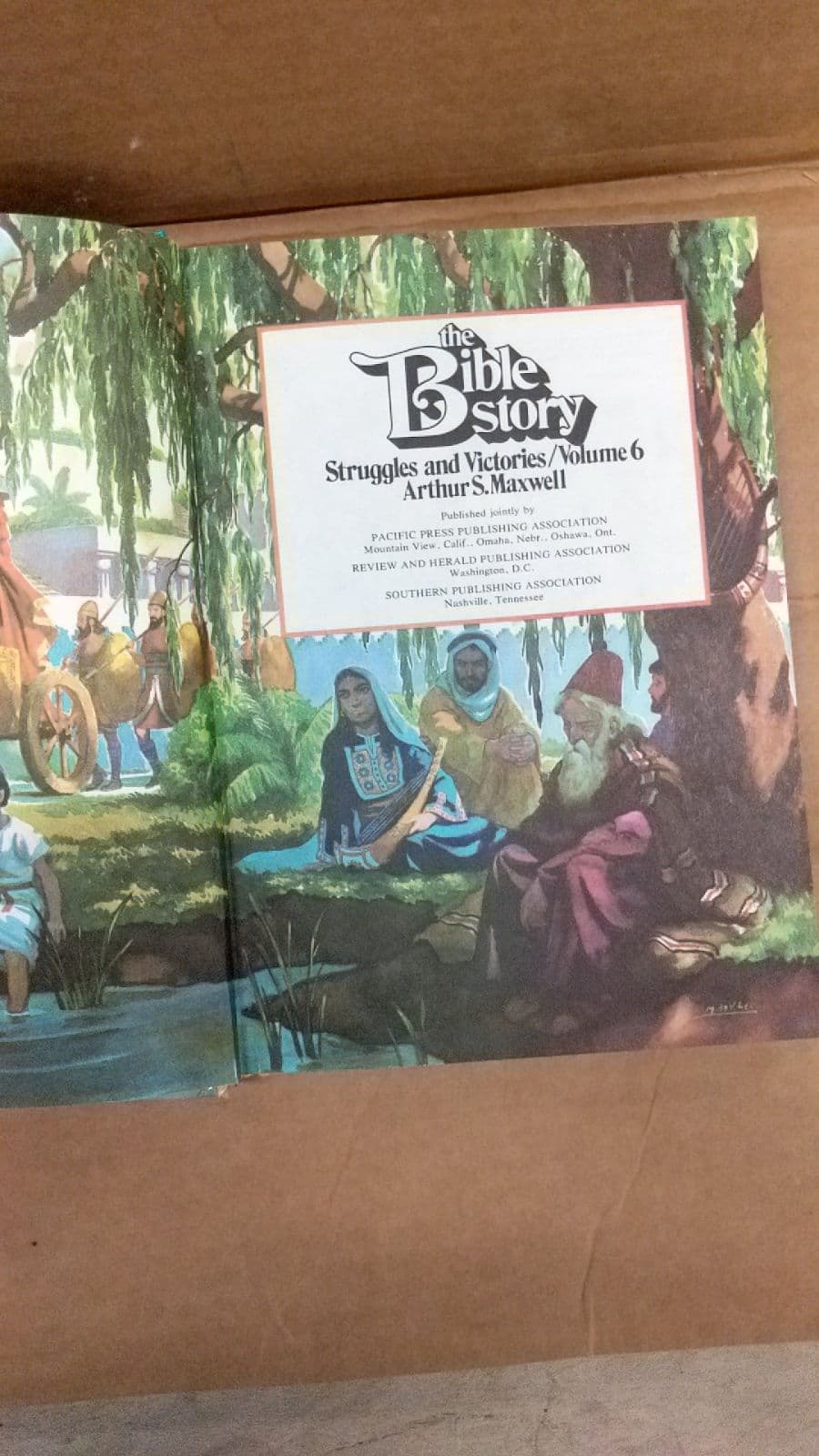 The Bible Story Vol. 6 by Arthur S. Maxwell - title page