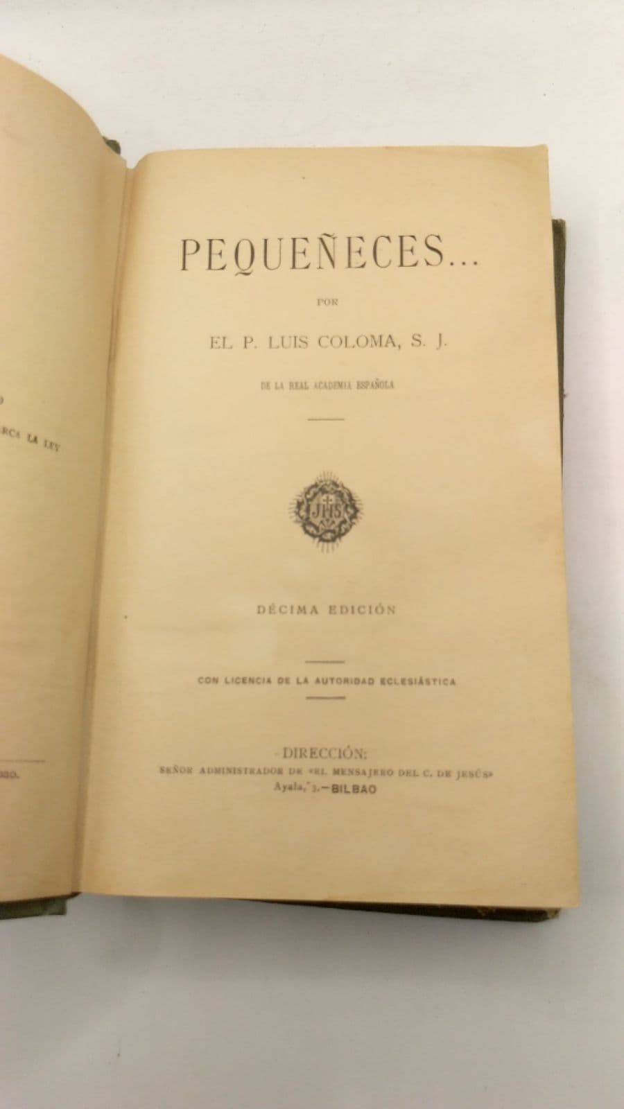 Pequeñeces... by Luis Coloma - title page