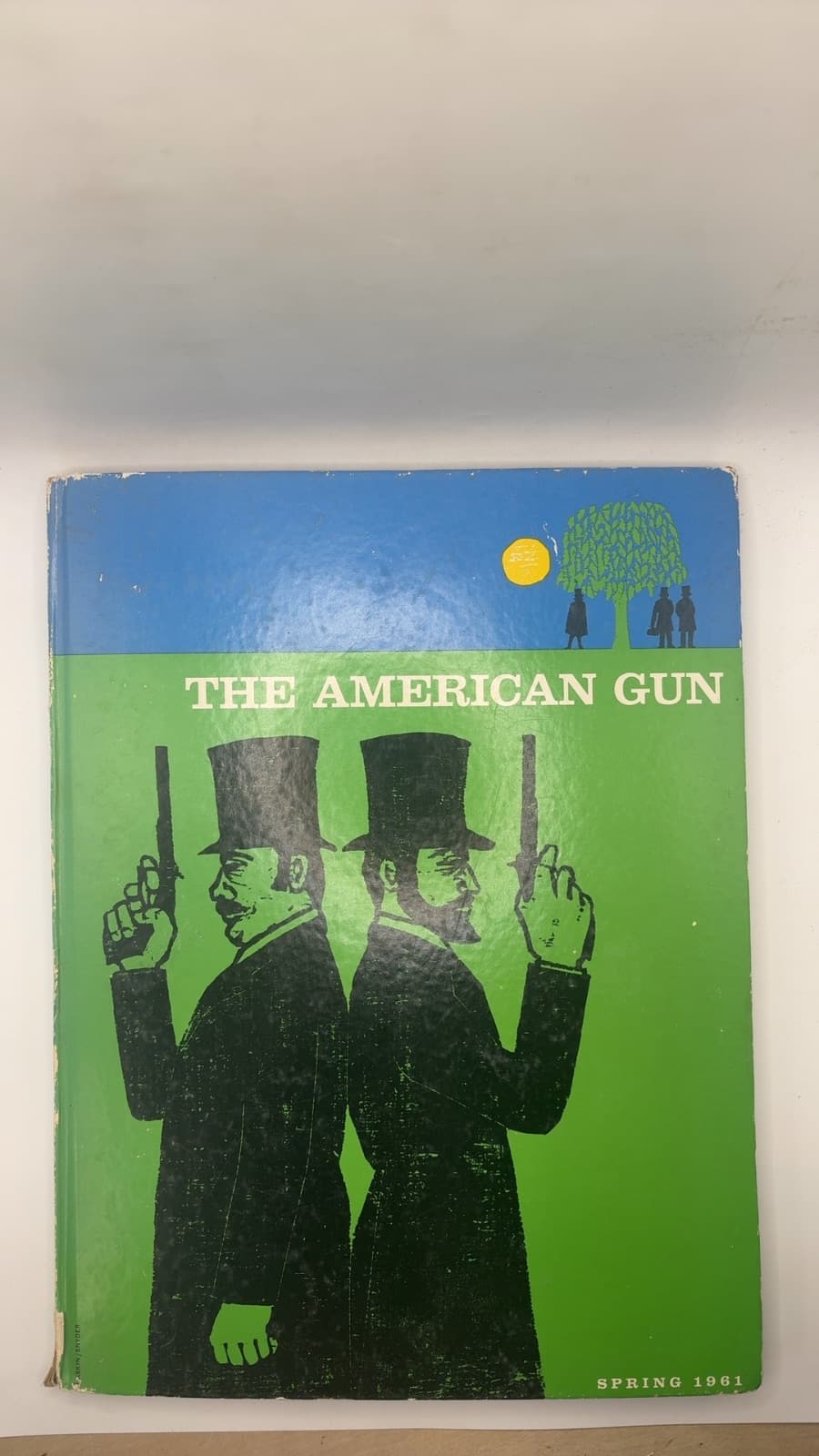 The American Gun by Various Authors - quarter view showing binding condition