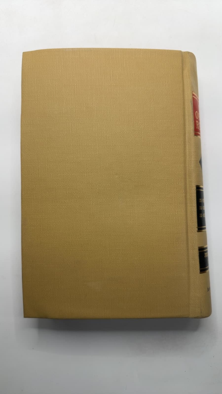 Ohio Official Reports Vol. 35 by William W. Docter - additional view