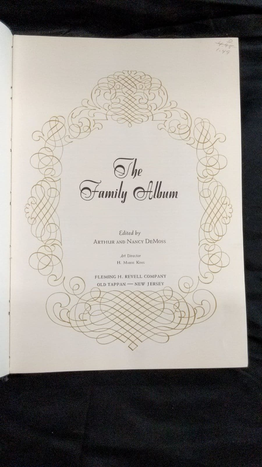The Family Album by Arthur and Nancy DeMoss - title page