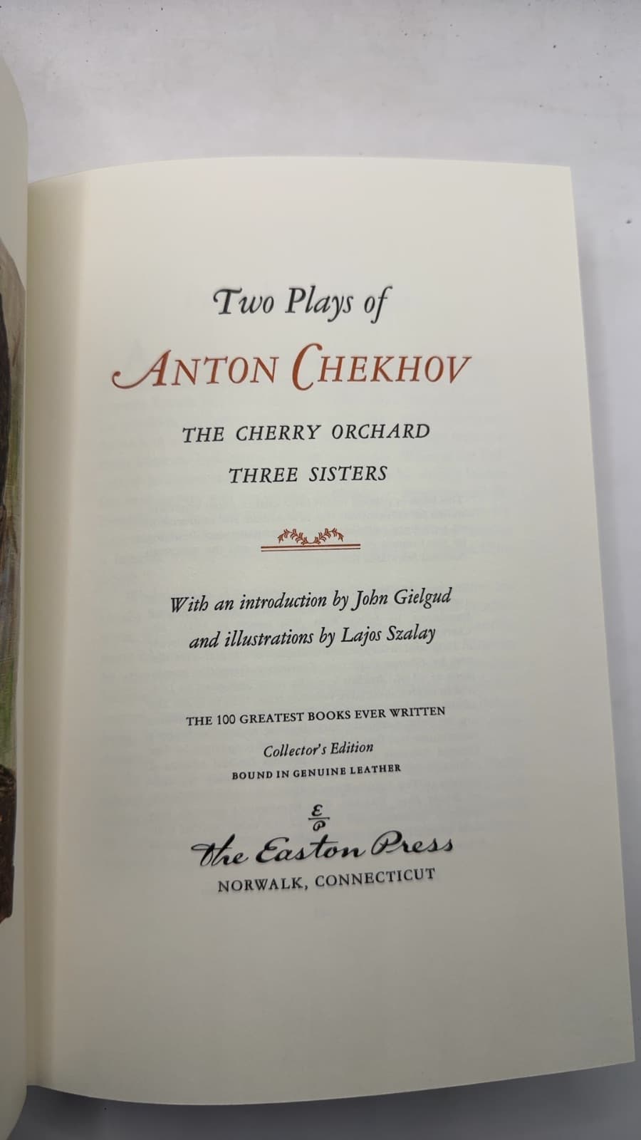 Two Plays of Anton Chekhov by Anton Chekhov - title page