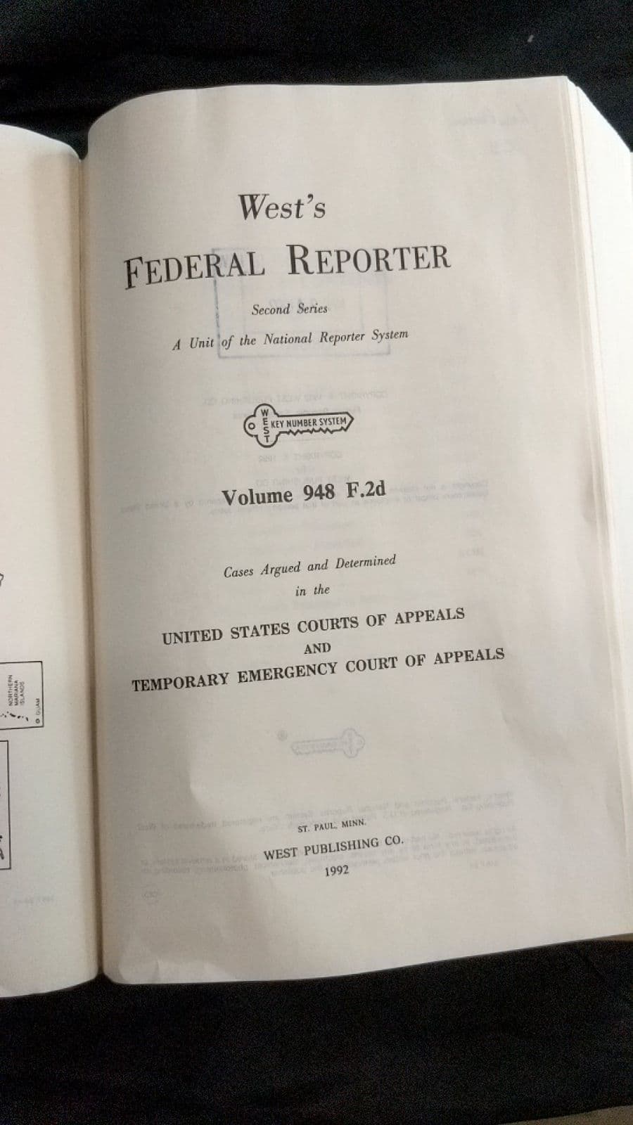Federal Reporter 2d series, Vol. 948 - title page
