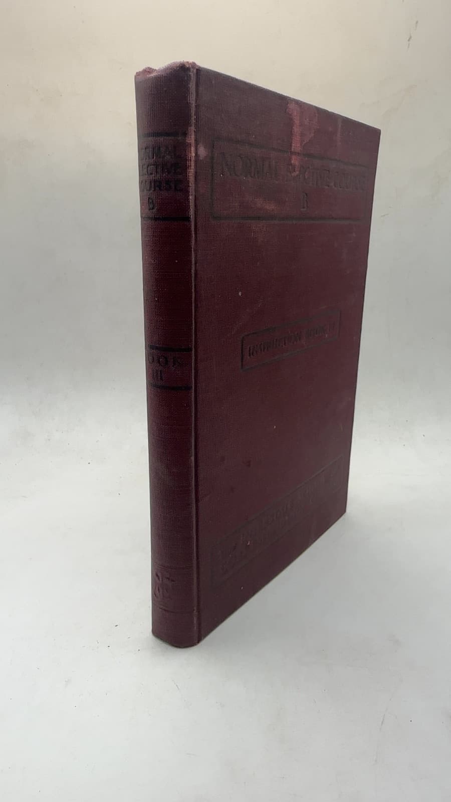 Normal Elective Course B by W. F. Rocheleau, C. H. Sylvester, Ira C. Kling, E. D. Foster, C. W. G. Hyde, Grace Edith Sellon, Eunice S. Bannister - front cover