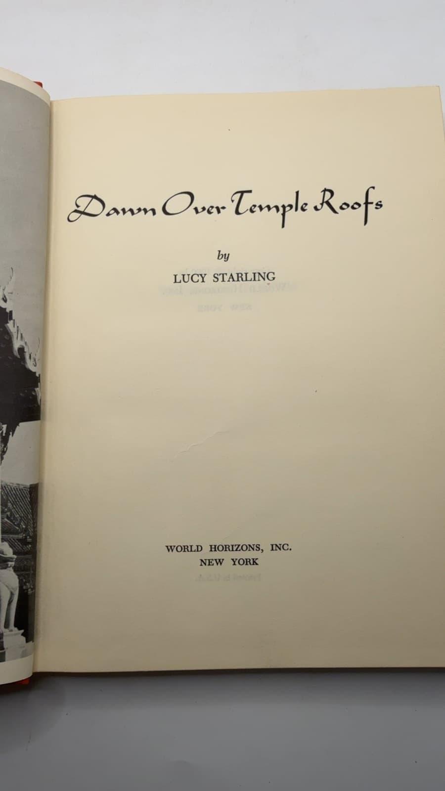 Dawn Over Temple Roofs by Lucy Starling - title page