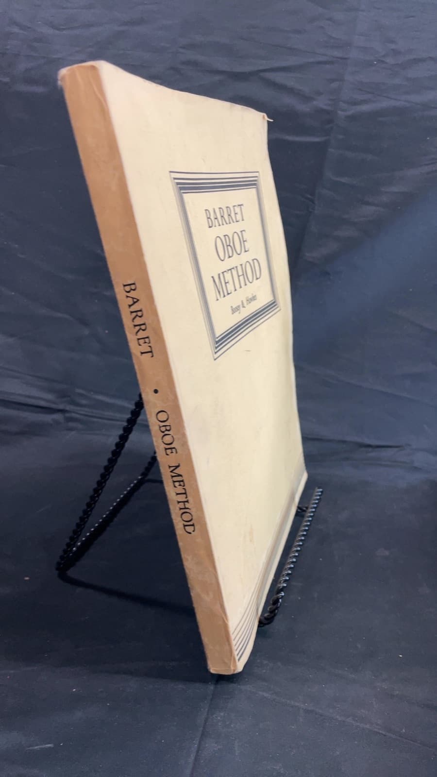 Barret Oboe Method by A. M. R. Barret - front cover