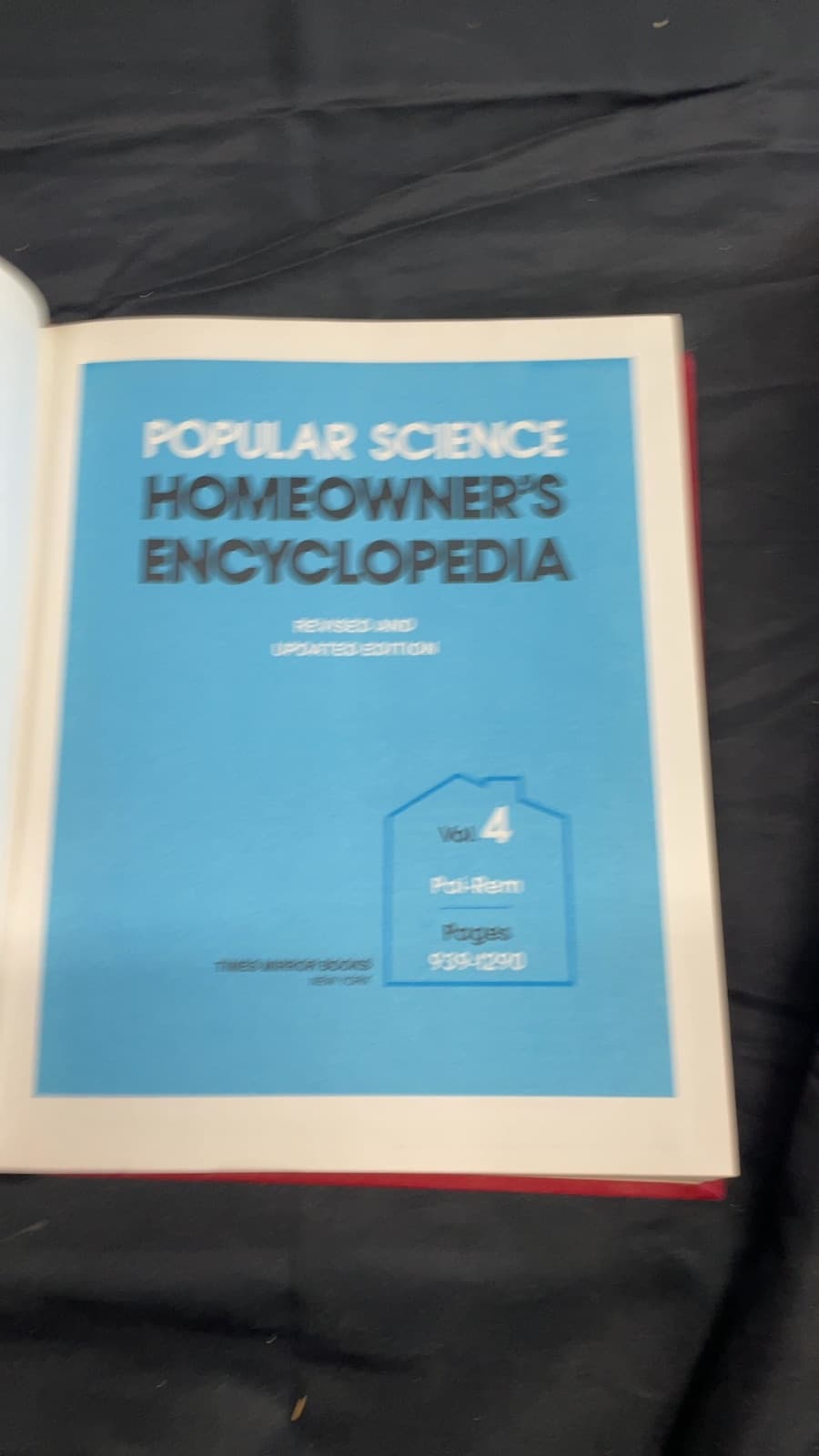 Popular Science Homeowner's Encyclopedia by Fuller & Dees - title page