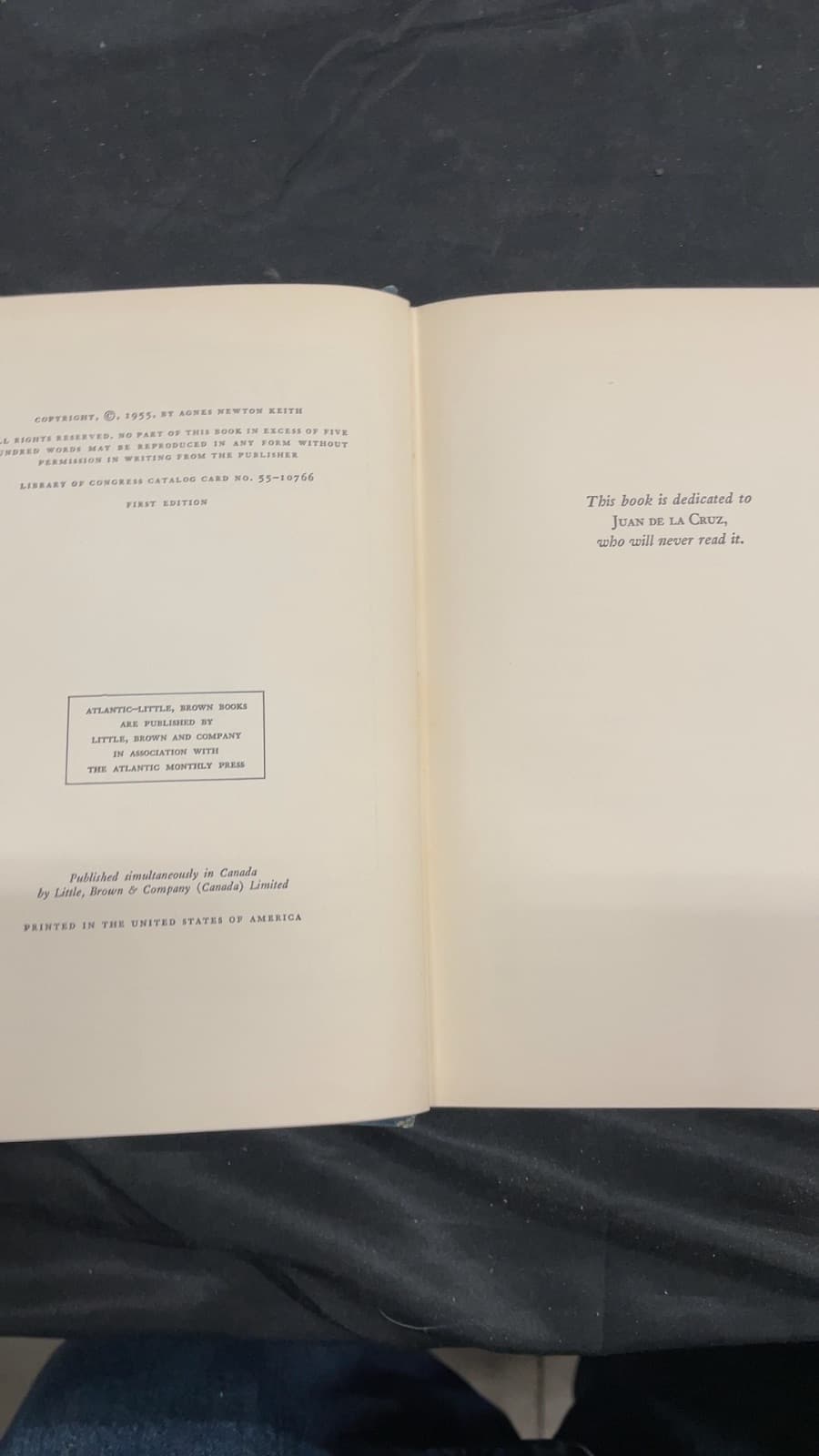 Bare Feet in the Palace by Agnes Newton Keith - title page