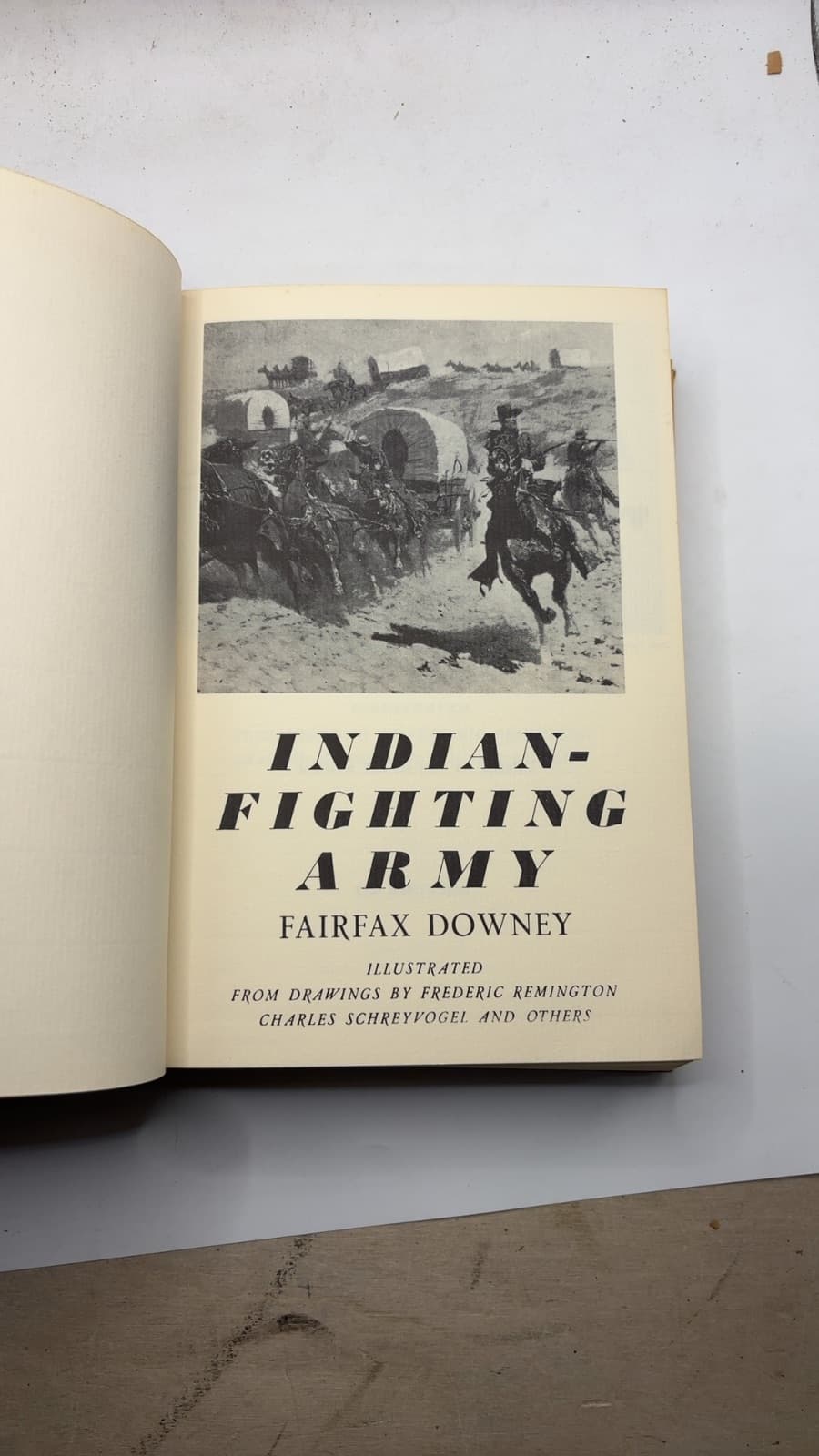 Indian-Fighting Army by Fairfax Downey - title page
