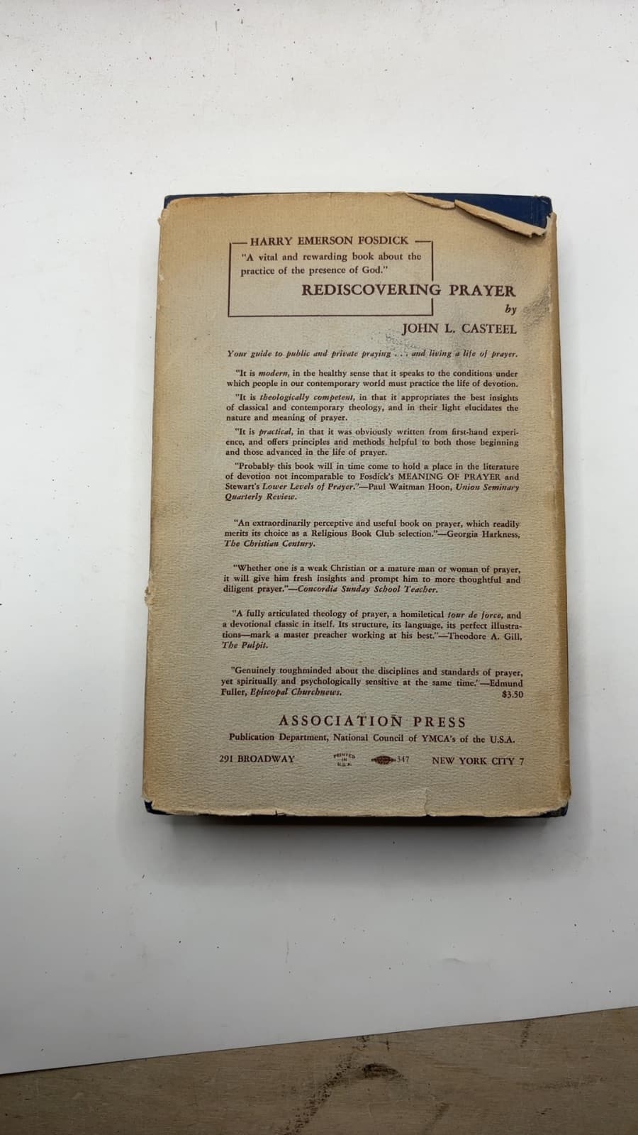The Meaning of Faith by Harry Emerson Fosdick - additional view
