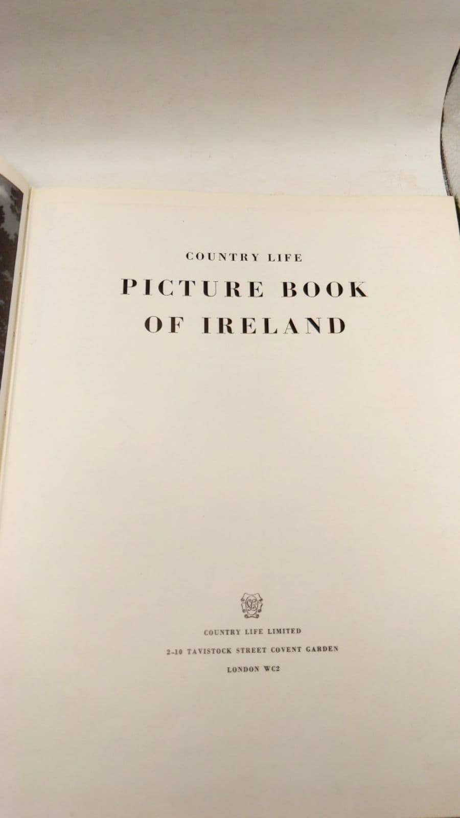Country Life Picture Book of Ireland - title page