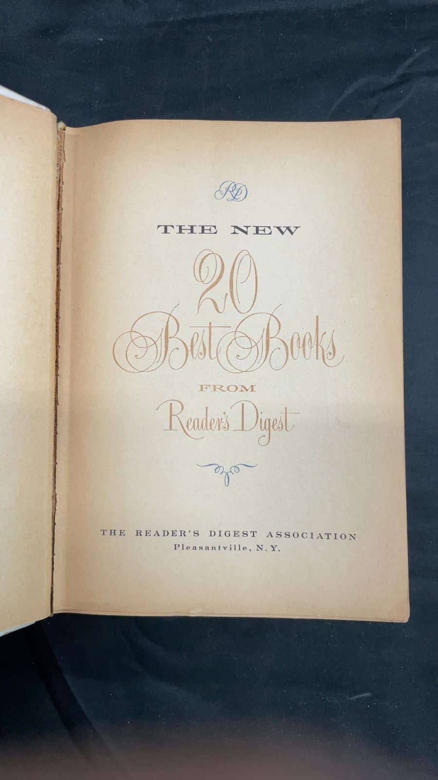 The New 20 Best Books from Reader's Digest by Various - title page