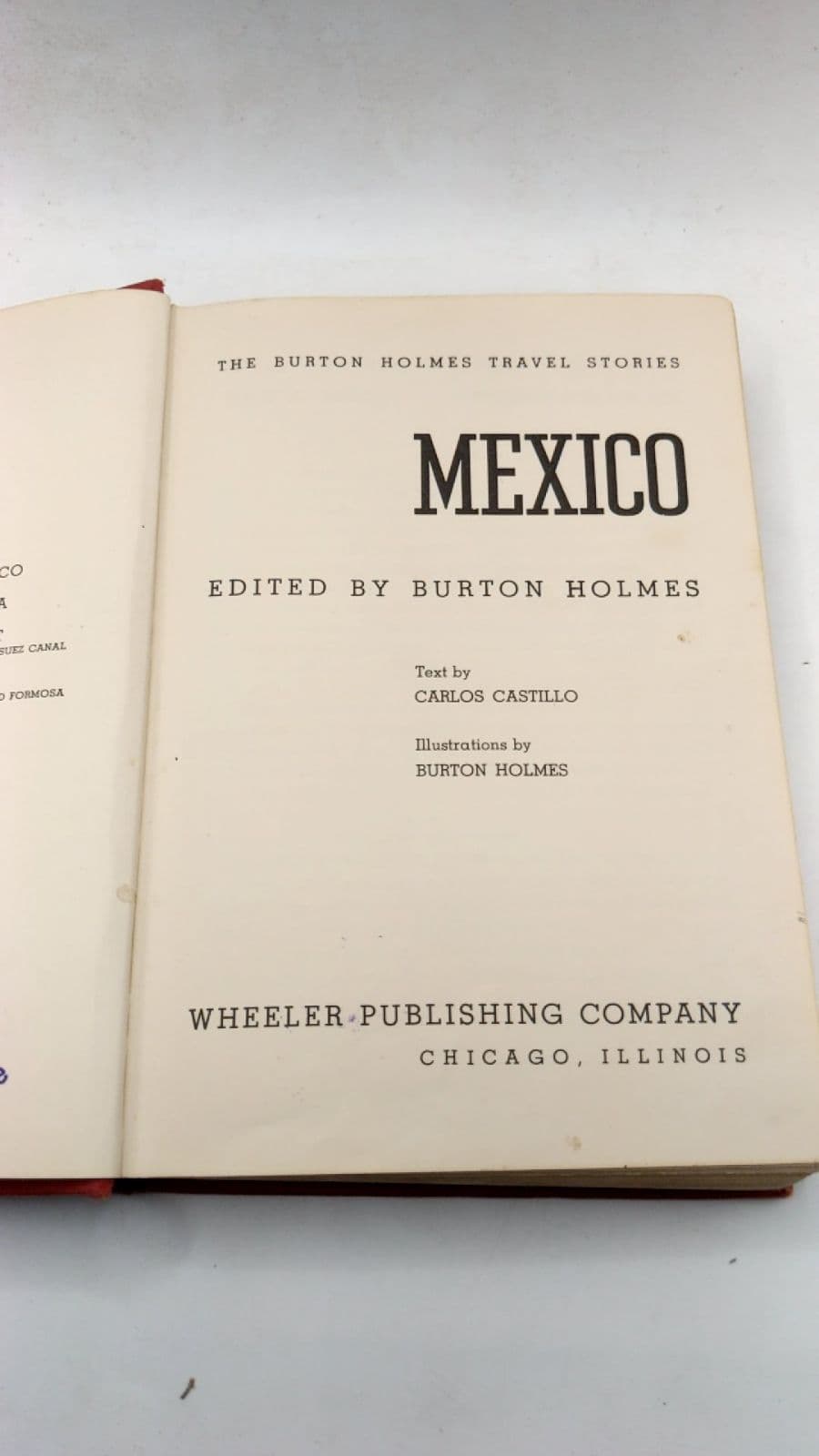 Mexico by Burton Holmes - title page