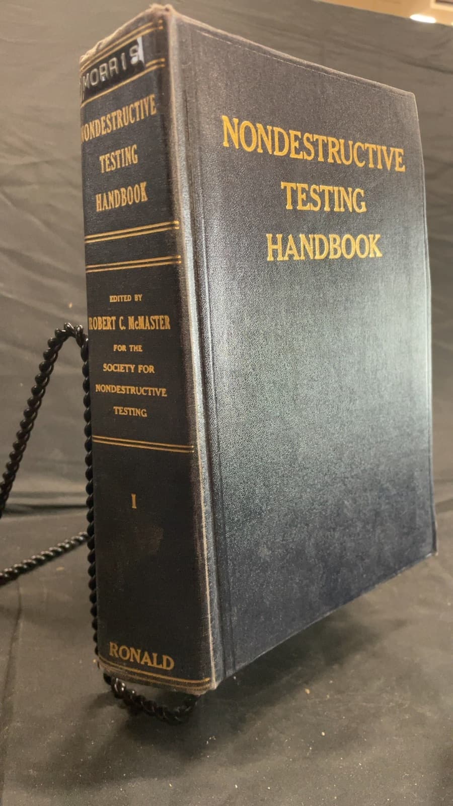 Nondestructive Testing Handbook by Edited by Robert C. McMaster - front cover