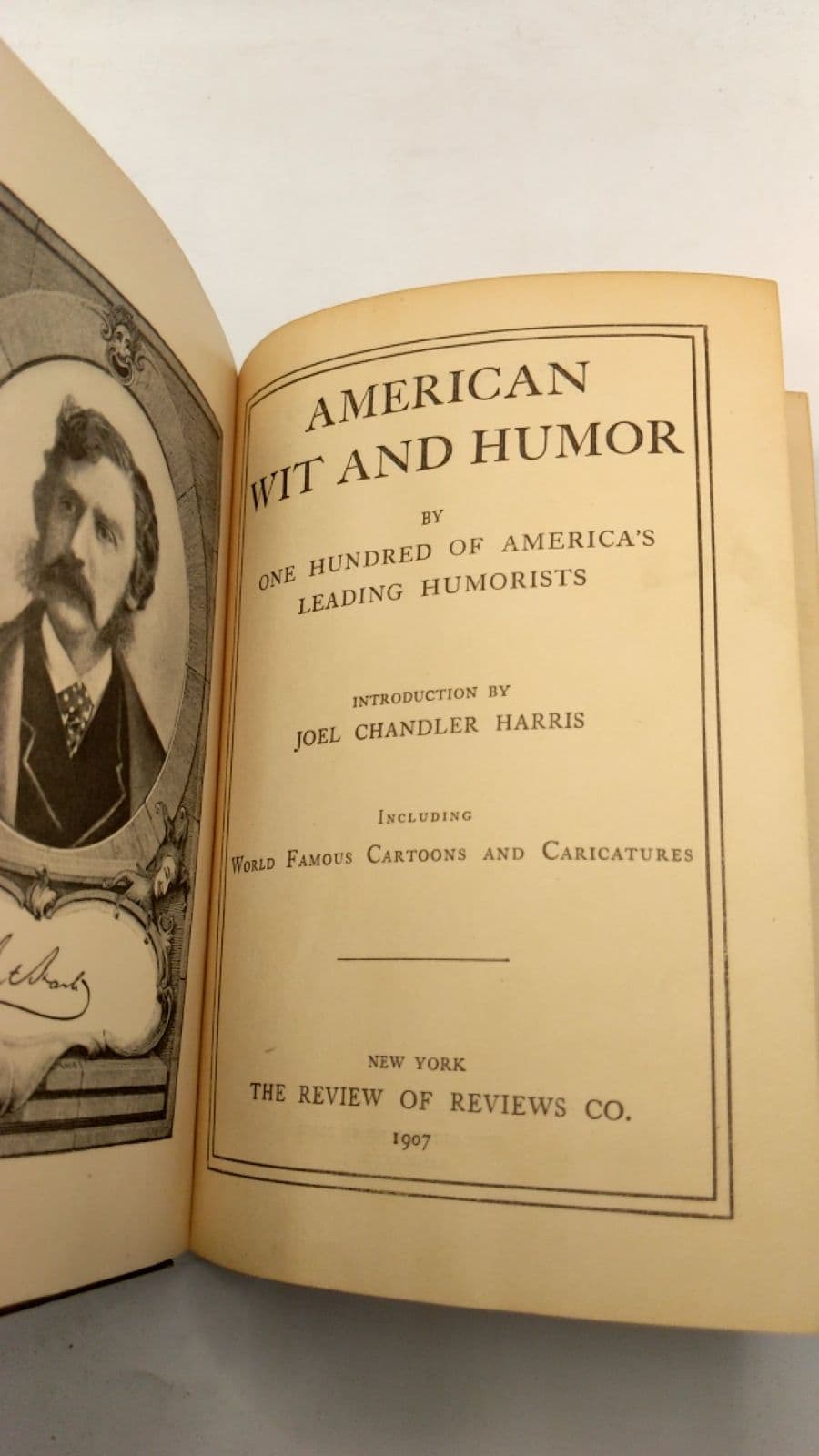American Wit and Humor by One Hundred of America's Leading Humorists - title page