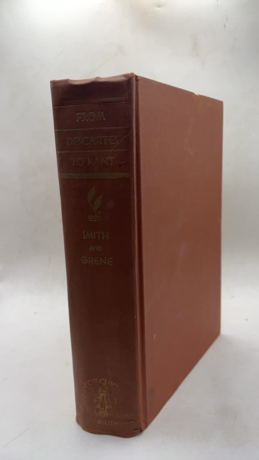 From Descartes to Kant by T. V. Smith and Marjorie Grene - front cover