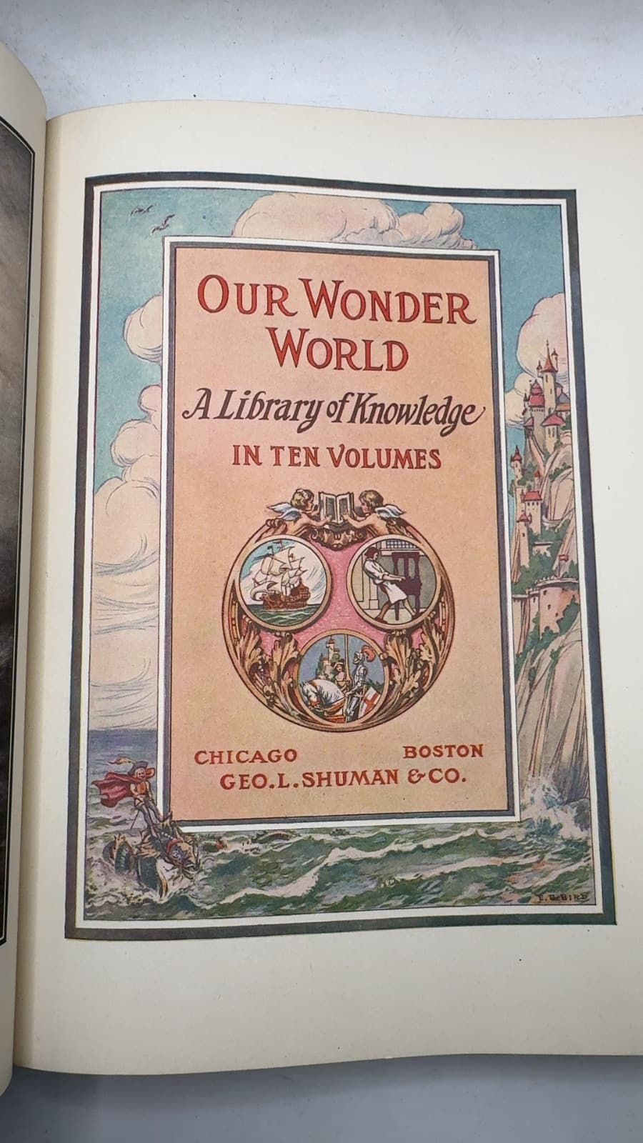 Our Wonder World - title page