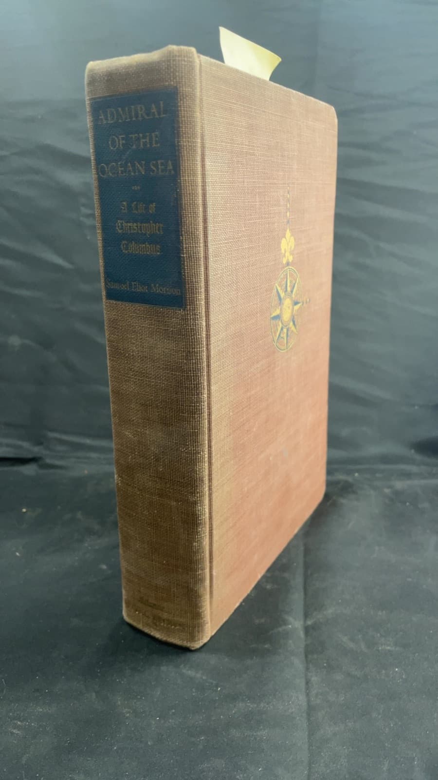 Admiral of the Ocean Sea: A Life of Christopher Columbus by Samuel Eliot Morison - front cover