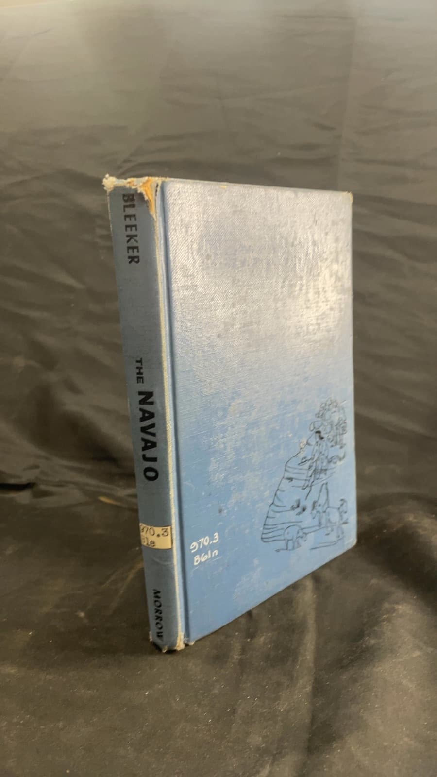 The Navajo: Herders, Weavers, and Silversmiths by Sonia Bleeker - front cover