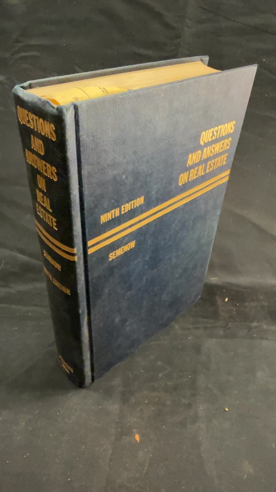 Questions and Answers on Real Estate by Robert W. Semenow - front cover