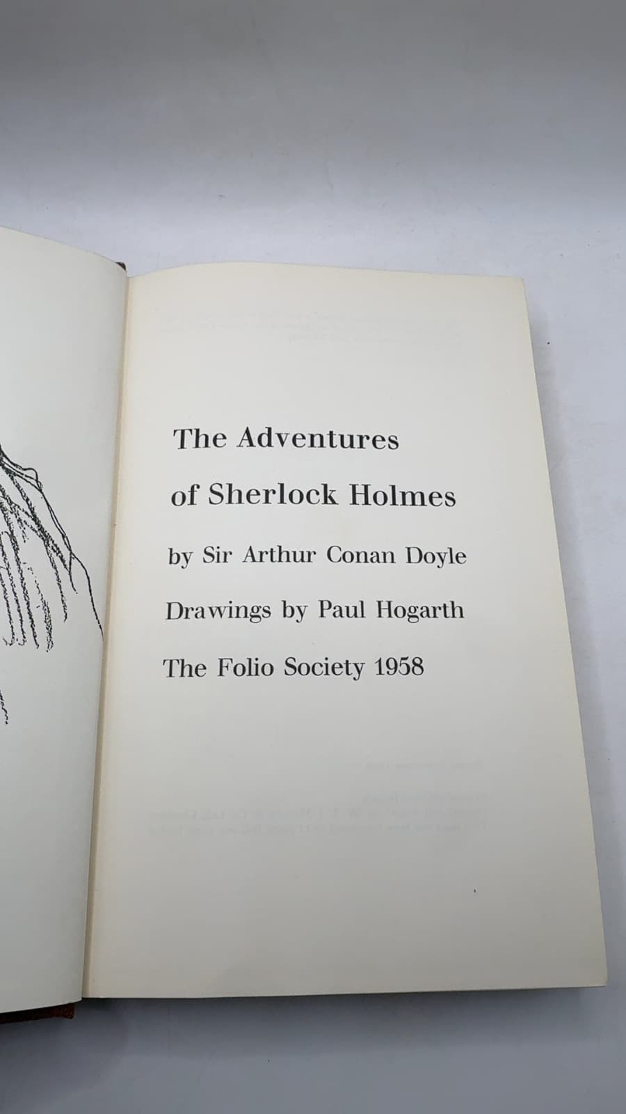 The Adventures of Sherlock Holmes by Sir Arthur Conan Doyle - title page