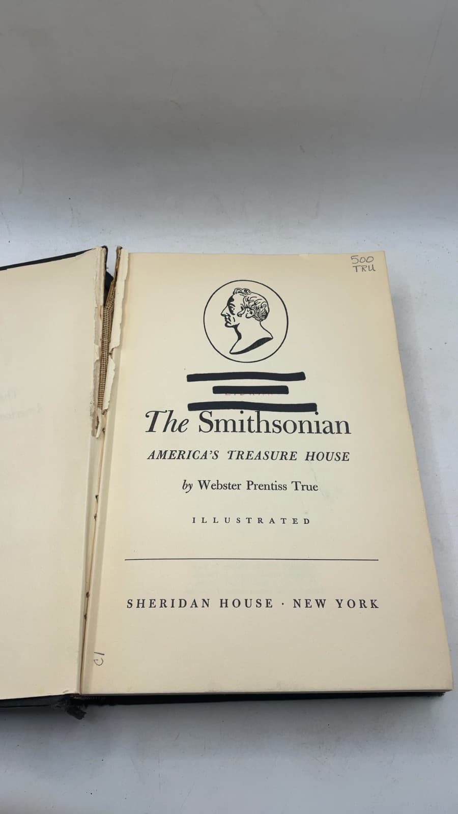 The Smithsonian: America's Treasure House by Webster Prentiss True - title page
