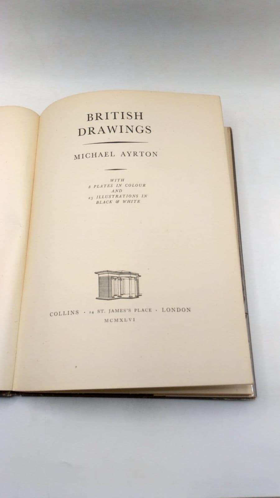 British Drawings by Michael Ayrton - title page