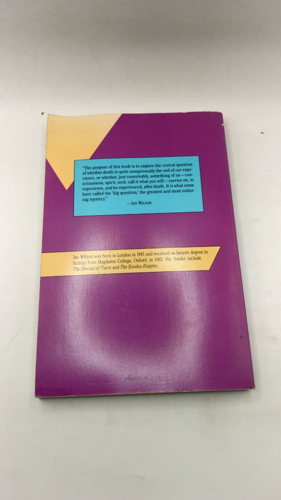 The After Death Experience: The Physics of the Non-Physical by Ian Wilson - additional view